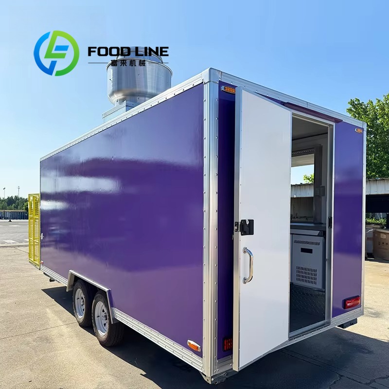 Coffee Van Equipment - Remorque de restauration mobile sur mesure,