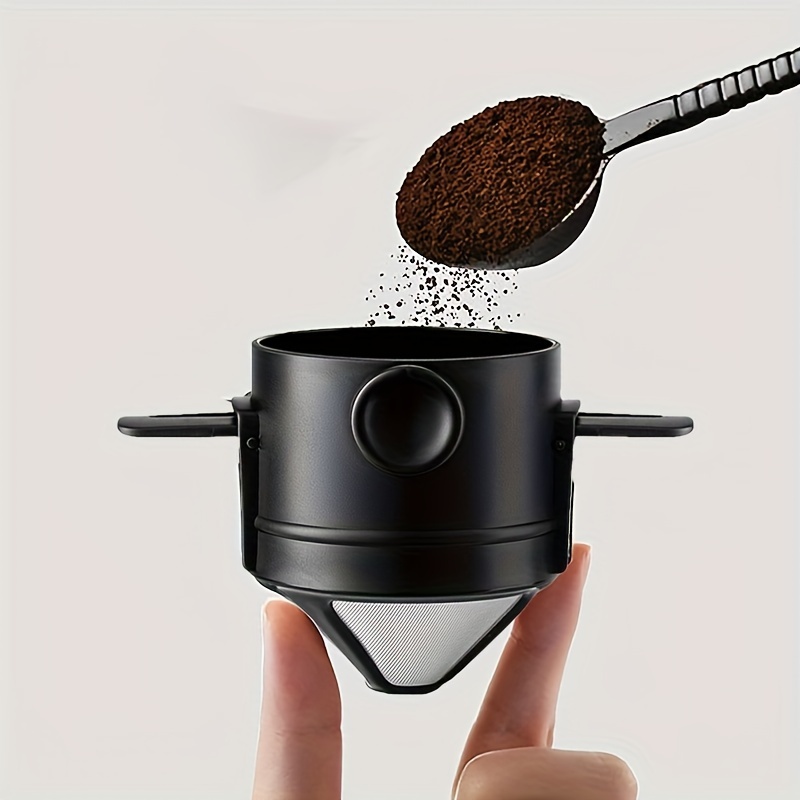 Coffee Equipment Pour Over - Filtre à café Portable réutilisable, tasse