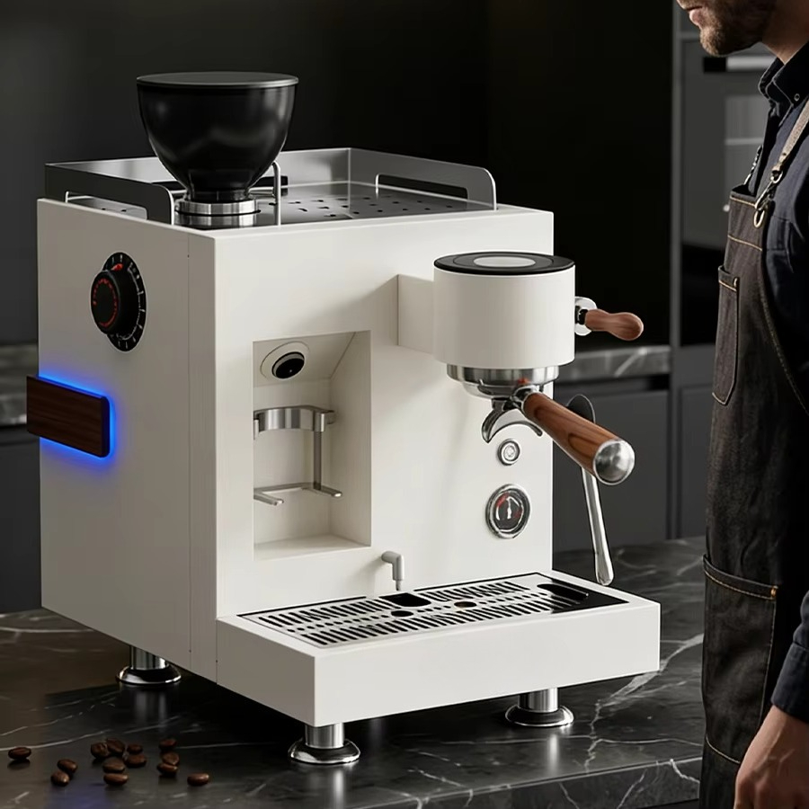 Machine à café semi-automatiqu - Coffee Grinder Burr Flat avis et prix