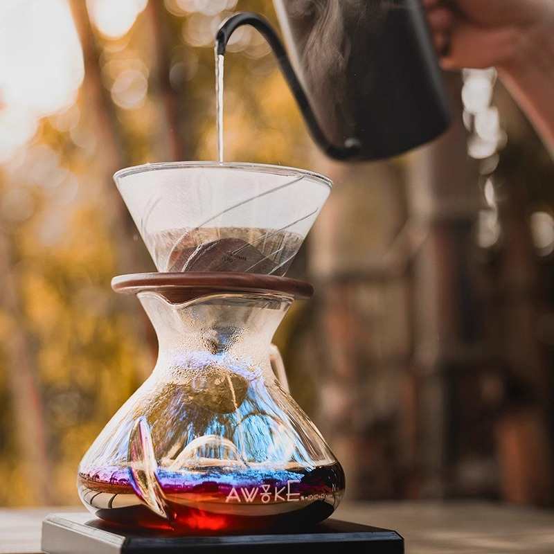 Cafetière à filtre en verre av - Coffee Equipment Pour Over avis et prix